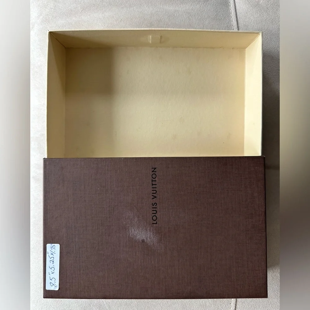 Louis Vuitton Brown Box- Authentic - Drawer Style 8.5 x 5.25 x 1.75